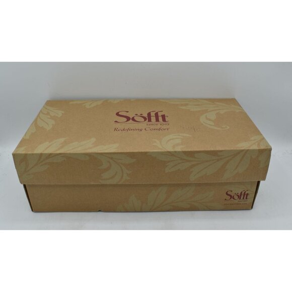 Sofft Womens Size 8.5 Napoli Black Leather Slip On Loafers Shoes - Picture 13 of 14